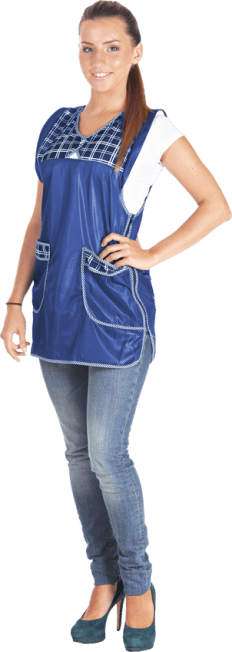 Фартук ХОЗЯЮШКА нейлоновый, т.синий